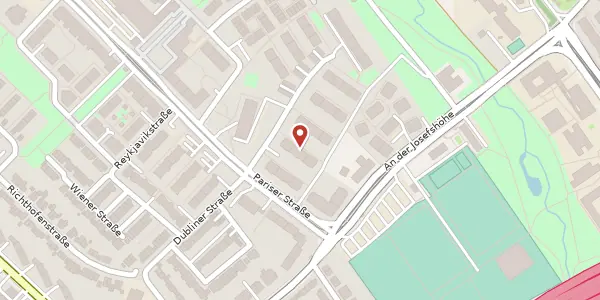 Karte der Umgebung von Londonerstr. 10, 53117 Bonn