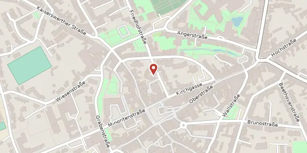 Karte der Umgebung von Grütstr. 11, 40878 Ratingen