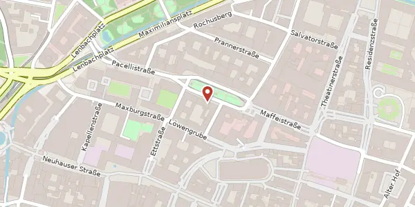 Karte der Umgebung von Promenadeplatz 11, 80333 München