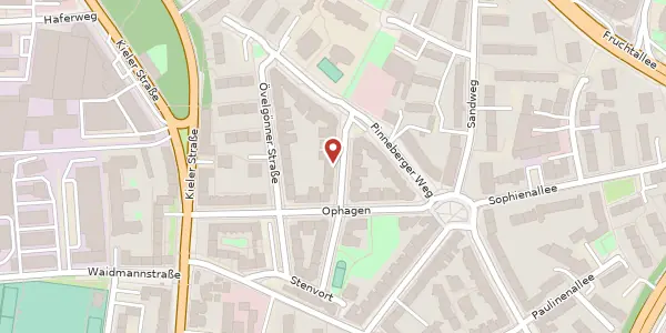 Karte der Umgebung von Hoherade 10, 20257 Hamburg
