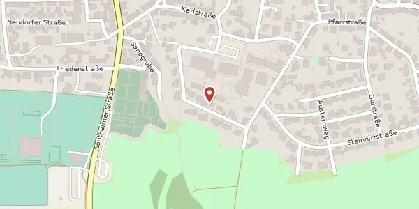 Karte der Umgebung von Martin-Luther-Weg 11, 89555 Steinheim