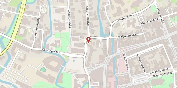 Karte der Umgebung von Schloßplatz 7, 38304 Wolfenbüttel