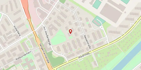 Karte der Umgebung von Nesselstraße 18 H, 22335 Hamburg