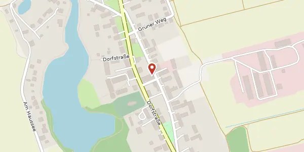 Karte der Umgebung von Dorfstraße 43 a, 15366 Hoppegarten OT Hönow