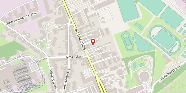 Karte der Umgebung von Neusser Str. 734A, 50737 Köln