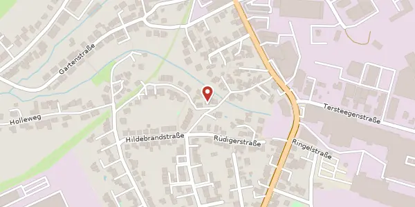 Karte der Umgebung von Obenflachsberg 101, 42653 Solingen