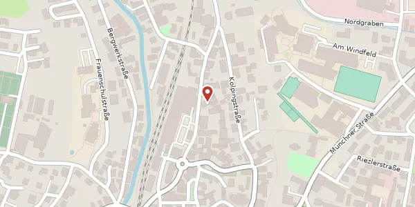 Karte der Umgebung von Wallenburger Str. 16, 83714 Miesbach