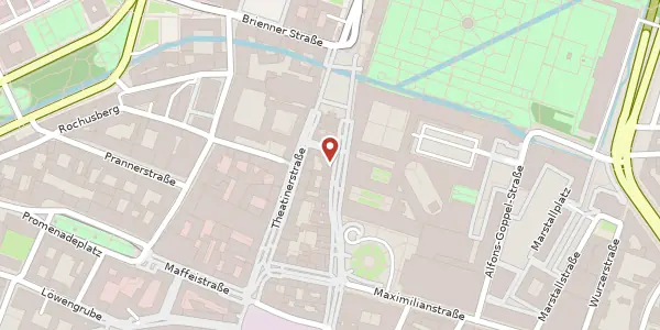 Karte der Umgebung von Residenzstr. 25, 80333 München