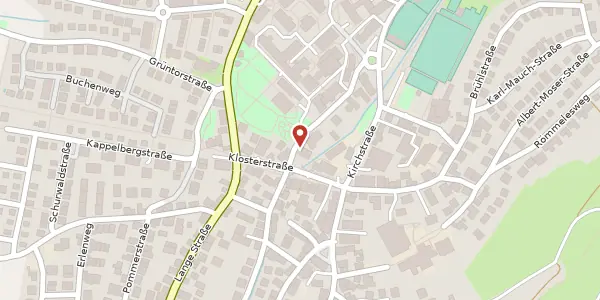 Karte der Umgebung von Seedammstraße 4, 71394 Kernen
