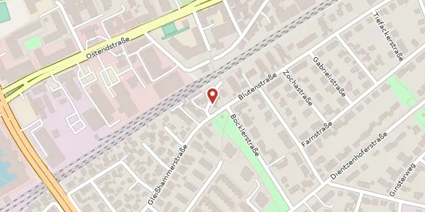 Karte der Umgebung von Gleißhammerstr. 138, 90480 Nürnberg