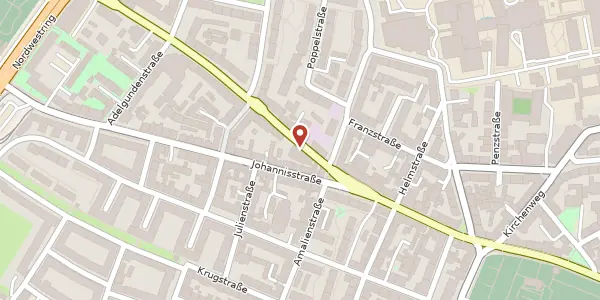 Karte der Umgebung von Schnieglinger Str. 5, 90419 Nürnberg