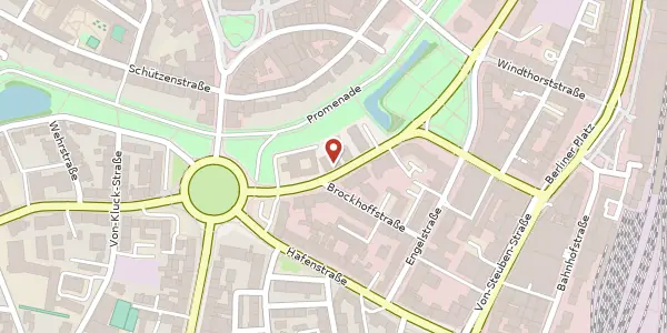 Karte der Umgebung von Schorlemerstr. 11, 48143 Münster