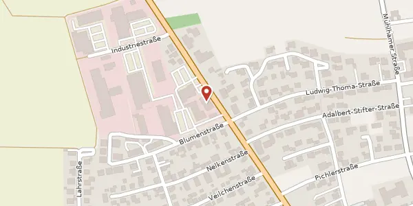 Karte der Umgebung von Plattlinger Str. 55 a, 94486 Osterhofen