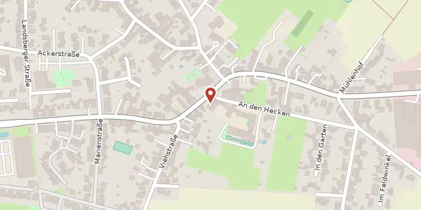 Karte der Umgebung von Jakobusplatz 11, 41516 Grevenbroich