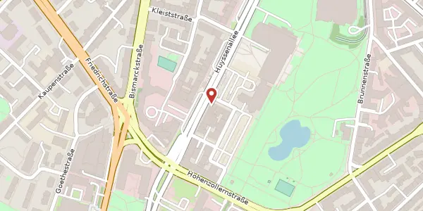 Karte der Umgebung von Huyssenallee 85, 45128 Essen