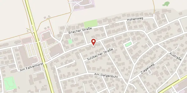 Karte der Umgebung von Neuburger Str. 24, 91161 Hilpoltstein