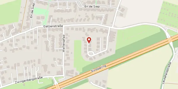Karte der Umgebung von An Kalverpesch 35, 47802 Krefeld