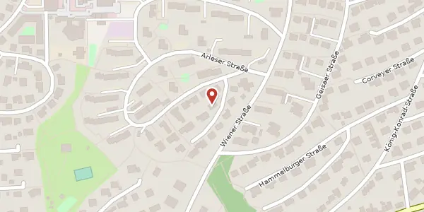 Karte der Umgebung von Mainzer Straße 2, 36039 Fulda