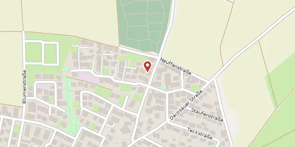 Karte der Umgebung von Bilderhäuslenstraße 21, 73257 Köngen