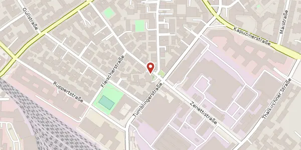 Karte der Umgebung von Zenettiplatz 1, 80337 München