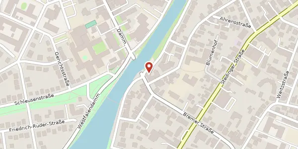 Karte der Umgebung von Bremer Str. 1, 26135 Oldenburg