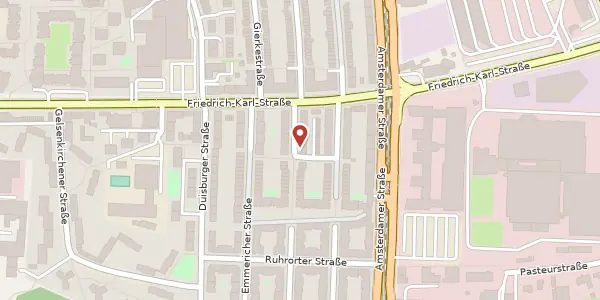 Karte der Umgebung von Friedrich-Karl-Str. 246, 50735 Köln