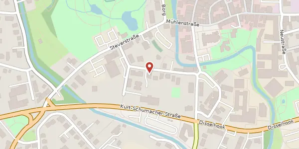 Karte der Umgebung von Liudostr. 3, 59348 Lüdinghausen