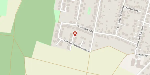 Karte der Umgebung von Auf der Nachbarsheide 11, 53773 Hennef