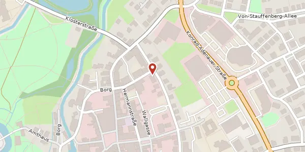 Karte der Umgebung von Ostwall 24, 59348 Lüdinghausen