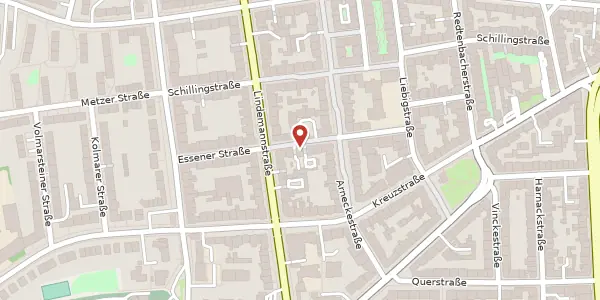 Karte der Umgebung von Essener Str. 20, 44139 Dortmund