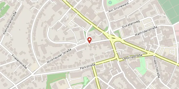 Karte der Umgebung von Winkhauser Str. 11, 58509 Lüdenscheid