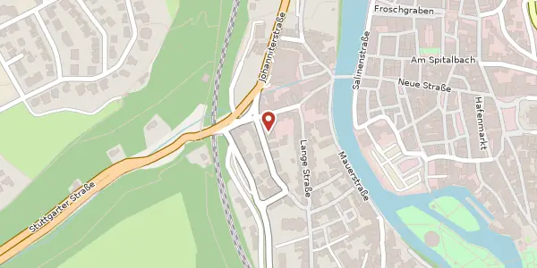 Karte der Umgebung von Katharinenstraße 1, 74523 Schwäbisch Hall