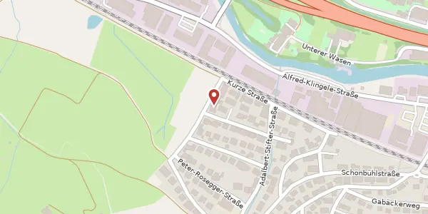 Karte der Umgebung von Brühlstraße 12, 73630 Remshalden-Geradstetten