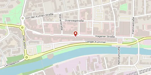 Karte der Umgebung von Hagener Str. 35, 58642 Iserlohn
