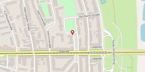 Karte der Umgebung von Burggrafenstr. 5a, 40545 Düsseldorf