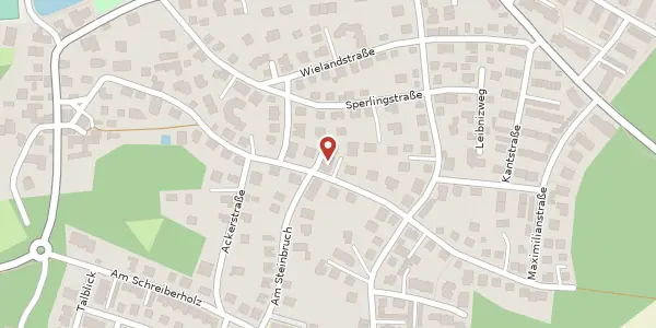 Karte der Umgebung von Gutenbergstraße 35, 90513 Zirndorf