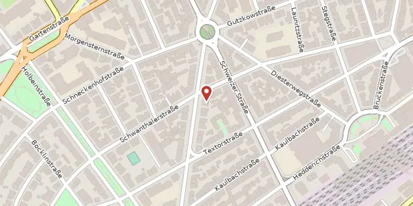 Karte der Umgebung von Oppenheimer Landstr. 35, 60596 Frankfurt
