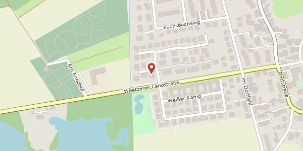 Karte der Umgebung von Kleines Feld 1, 30966 Hemmingen