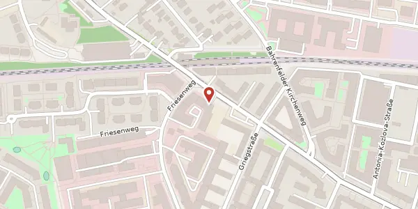 Karte der Umgebung von Friedensallee 271, 22763 Hamburg