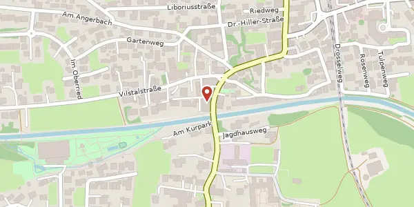 Karte der Umgebung von Allgäuer Str. 1, 87459 Pfronten