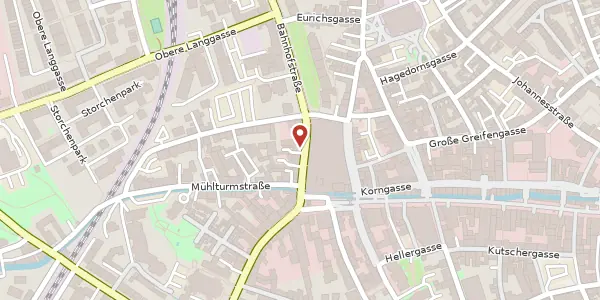 Karte der Umgebung von Bahnhofstraße 7, 67346 Speyer