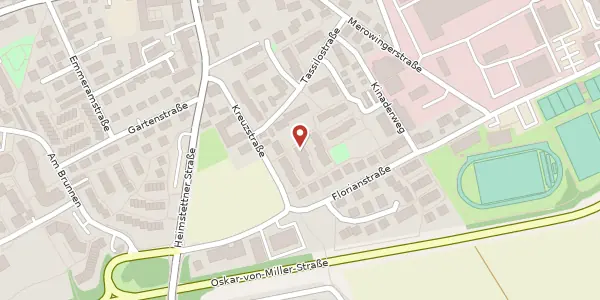 Karte der Umgebung von Theresienweg 30, 85551 Kirchheim