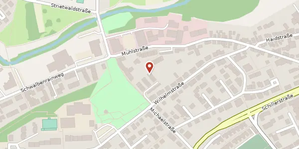 Karte der Umgebung von Wilhelmstr. 56 b, 63741 Aschaffenburg