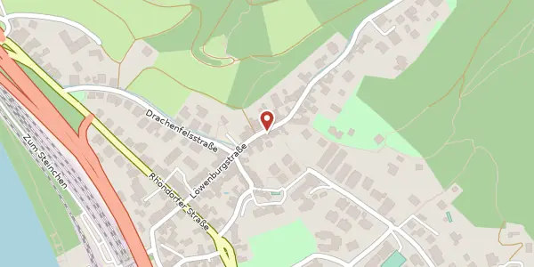 Karte der Umgebung von Löwenburgstr. 26, 53604 Bad Honnef