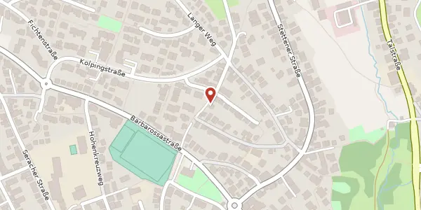 Karte der Umgebung von Kernenweg 34, 73732 Esslingen