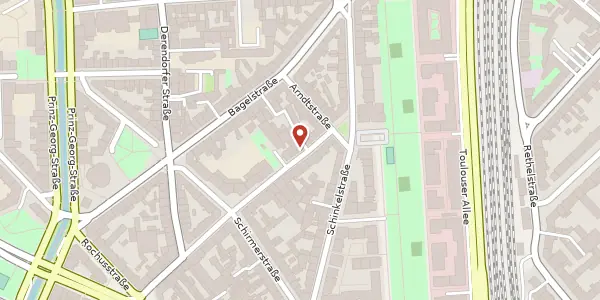 Karte der Umgebung von Düsselthaler Str. 48 b, 40211 Düsseldorf