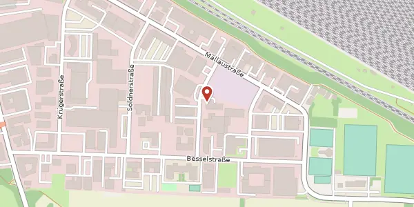 Karte der Umgebung von Schreiberstr. 7, 68219 Mannheim