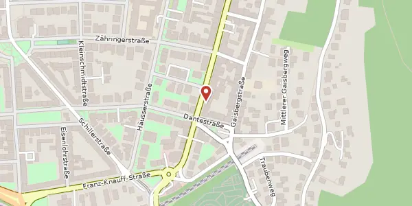 Karte der Umgebung von Rohrbacher Straße 87, 69115 Heidelberg