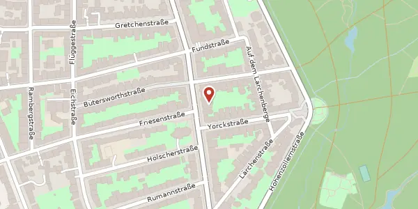 Karte der Umgebung von Bödekerstraße 36, 30161 Hannover