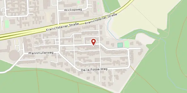 Karte der Umgebung von Mittermayerweg 19, 64289 Darmstadt